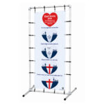 Evangeliebanner L (Nederlands/Engels, 210 cm x 100 cm)